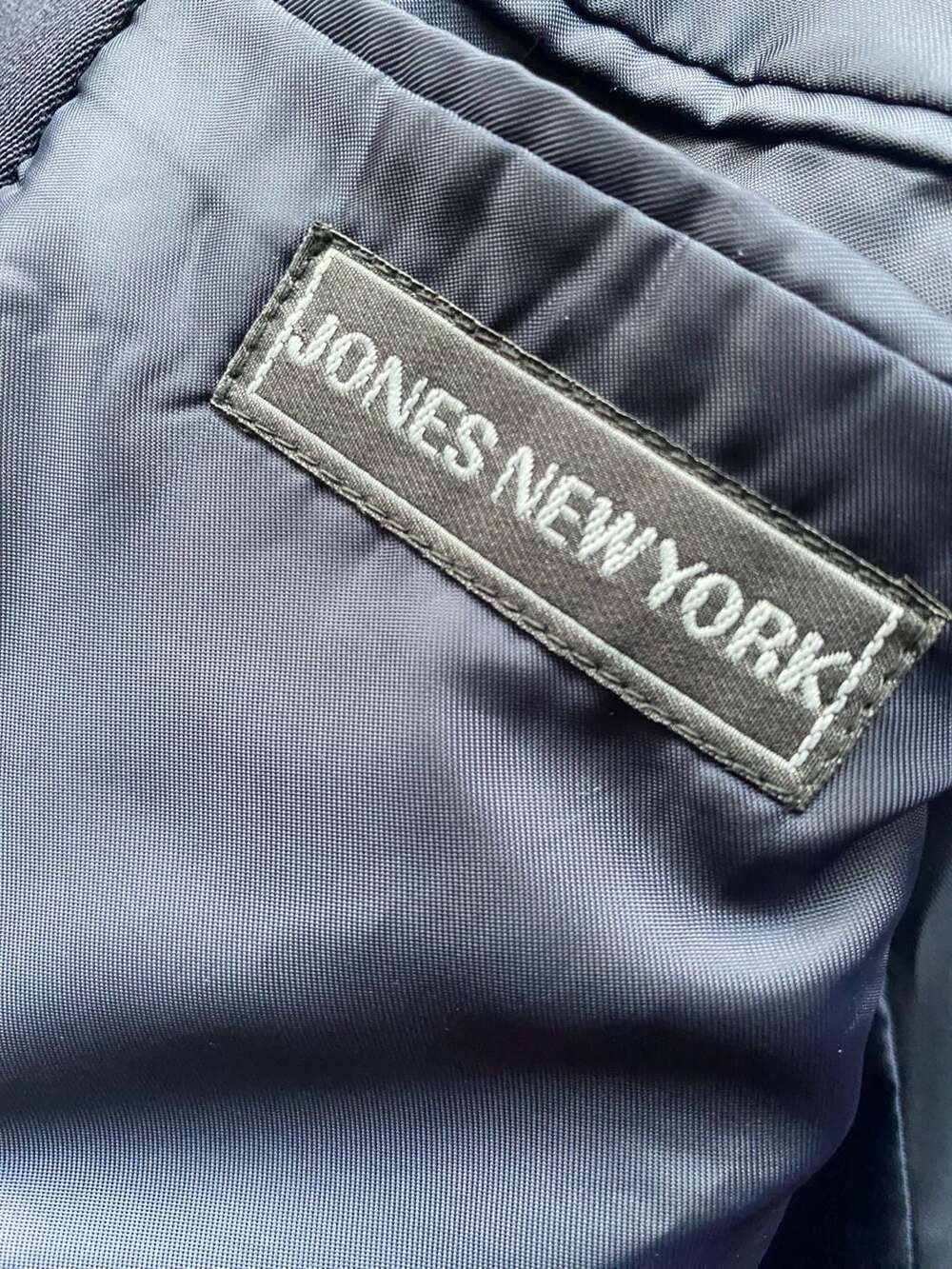 Jones New York Men's Navy Double Breasted Suit Size 42R